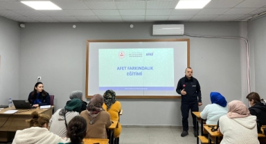 Espiye Aile Destek Merkezi’nde Afet ve Yangın Farkındalık Eğitimi