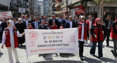 Espiye'de Engelliler Haftası etkinliği düzenlendi