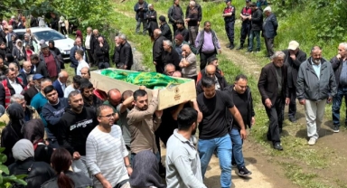 Giresun'da akıntıya kapılarak hayatını kaybeden vatandaş son yolculuğuna uğurlandı