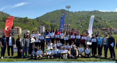 Giresun'da Dünya Çocuk Atletizm Günü Coşkuyla Kutlandı