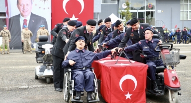 Giresun’da Duygulandıran Tören: Engelli Bireyler Askerlik Heyecanı Yaşadı