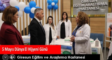 Giresun’da El Hijyeni Günü’nde Farkındalık Etkinliği
