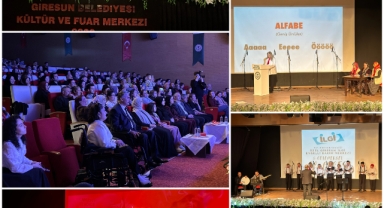 Giresun'da Engeller Sevgi ve Sanatla Aşıldı
