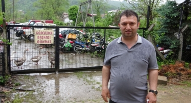 Giresun'da milyonluk cip otoparkta çürümeye terk edildi