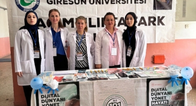 Giresun Üniversitesi'nden Pirazizli Öğrencilere Bağımlılıkla Mücadele Eğitimi