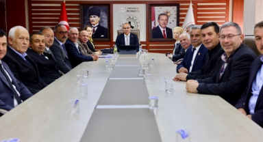 Giresun Valisi Mustafa Koç, İlçe Muhtarlarını Ağırladı