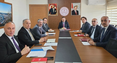 İl Millî Eğitim Müdürlüğünde Yoğun Gündemli Toplantı