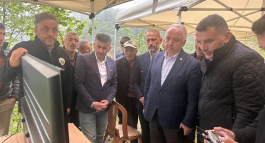 Kovanlık'taki Heyelan Bölgesinde Sıcak Temas: Bakan Çiftçi Talimat Verdi