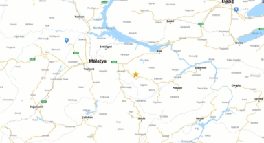 Malatya'da 5.6 büyüklüğünde deprem!