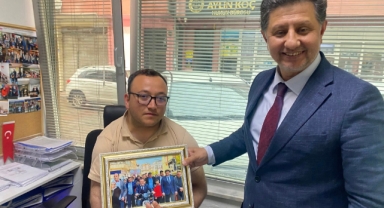 Müftü Haki Özgül'den Engelliler Haftasında Anlamlı Ziyaret