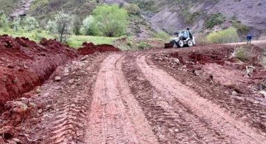 Şebinkarahisar'da Heyelan İzleri Siliniyor