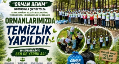 Şebinkarahisar’da “Orman Benim” Seferberliği