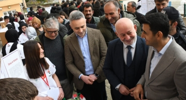 Şebinkarahisar’da TÜBİTAK Bilim Fuarına Yoğun İlgi