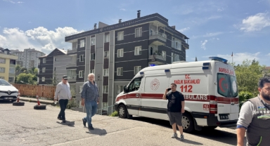 Trabzon'da çıkan yangında 1 kişi dumandan etkilendi