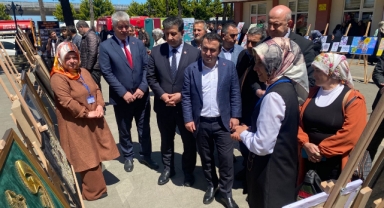 “Vakti Kuşanmak” Sergisi Espiye’de Açıldı