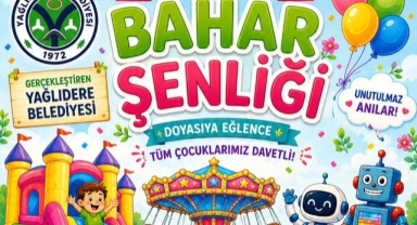 Yağlıdere’de Çocuklara Özel Bahar Şenliği!