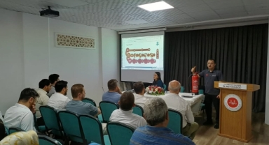AFAD Giresun’dan İl Müftülüğü ve Şiddet Önleme Merkezine Afet Eğitimi
