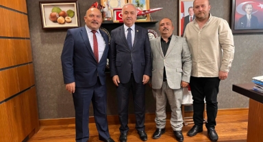 AK Parti Giresun Milletvekili Ali Temür'e TBMM'de Ziyaretler
