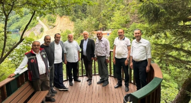 AK Parti Milletvekili Ali Temür’den Kuzalan Şelalesi ve Mavi Göl’de Turizm İncelemesi