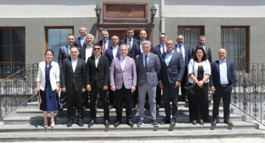 ÇAKIRMELİKOĞLU, BANKA MÜDÜRLERİ İLE NEFES KREDİSİNİ DEĞERLENDİRDİ