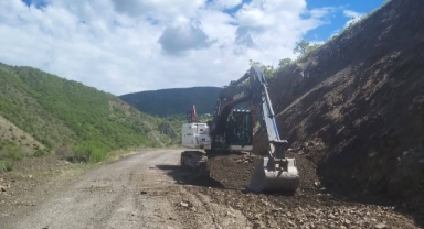 Çamoluk'ta Ulaşımı Rahatlatacak Çalışma