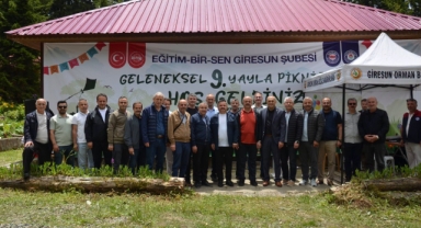 Eğitim Bir-Sen Giresun Şubesi, Birlik ve Beraberlik İçin Kulakkaya Yaylası'nda Buluştu