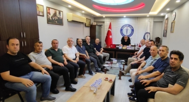 Eğitim Bir Sen Ordu Eski Başkanından Sağlık Sen Giresun Şubesine Ziyaret
