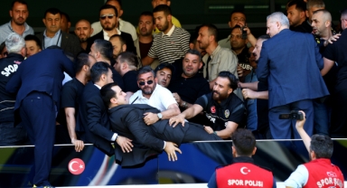 Fenerbahçe olağanüstü seçimli genel kurulunda arbede çıktı