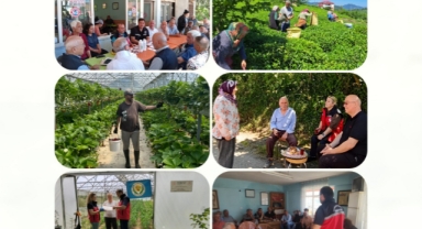 Giresun'da Cuma Buluşmalarında Çiftçilere Tarımsal Bilgilendirme