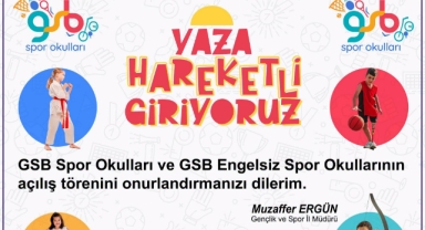 Giresun’da GSB Spor Okulları Yaz Sezonunu Açıyor