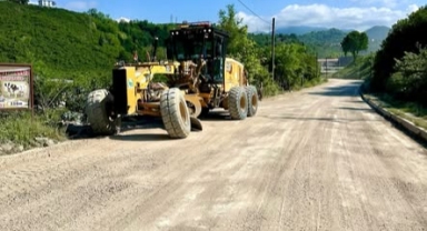 Giresun’da Köy Yolları Bir Bir Yenileniyor