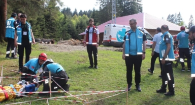 Giresun’da UMKE Gönüllülerine Sahada Destek Ziyareti