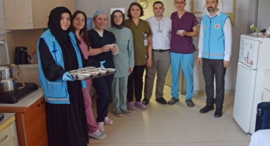 Giresun İl Müftülüğü'nden Hastanede Aşure İkramı