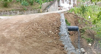 Giresun İl Özel İdaresinden Çanakçı Kaledibi Köyü'ne Altyapı Desteği