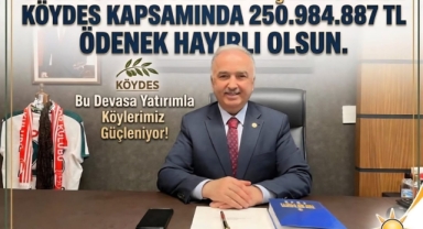 Giresun Köylerine KÖYDES'ten 250 Milyon Liralık Yatırım Müjdesi
