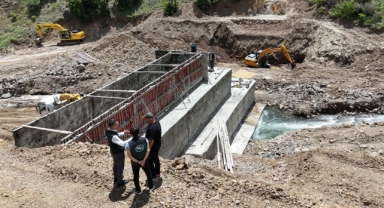 Giresun Şebinkarahisar'da Taşkın Koruma Çalışmaları Hız Kesmiyor