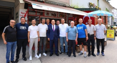 Giresun Valisi Mustafa Koç Nizamiye Mahallesinde Esnaf ve Vatandaşlarla Bir Araya Geldi