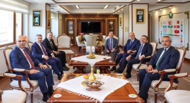 Giresun Valisi Mustafa Koç'tan Rize Valiliğine Ziyaret