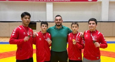 Karabük'te Önemli Derecelere İmza Atan Giresunlu Güreşçiler Türkiye Şampiyonası Vizesi Aldı