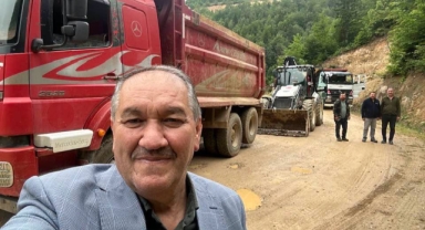 Karagöl Yayla Grup Yolunda Bakım ve Onarım Çalışmaları Başladı