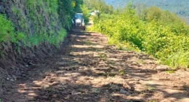 Keşap'ta 5 Köyün İletişim Sorununa Yol Hamlesi