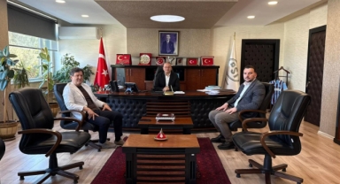 Kovanlık Belediye Başkanı Harun Kalıntaş'tan DSİ 22. Bölge Müdürlüğüne Ziyaret