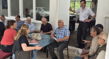 Merkez Yağmurca'da Çiftçilerle 