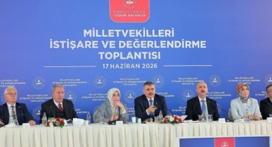 Milletvekili Nazım Elmas İçişleri Bakanlığında İstişare Toplantısına Katıldı