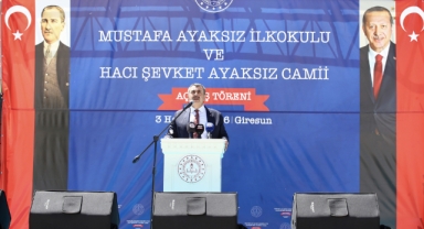 Milli Eğitim Bakanı Yusuf Tekin Giresun'da