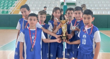 Ömer Hekim İlkokulu Basketbol Takımı Giresun İl İkincisi Oldu