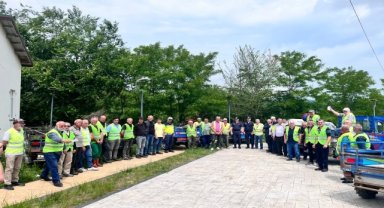 Ordu'da tarım araçlarının karıştığı kazaların önlenmesi için eğitim verildi
