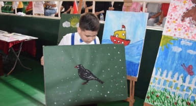 Özel Eğitim Öğrencisi Ulaş Topal'ın Eserleri Giresun'da Beğeni Topladı