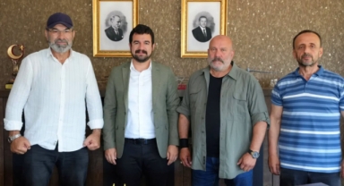 Piraziz Belediye Başkanı Ayyıldız'a Kick Boks Camiasından Ziyaret
