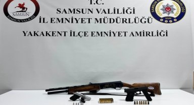 Ruhsatsız silah operasyonu düzenlendi